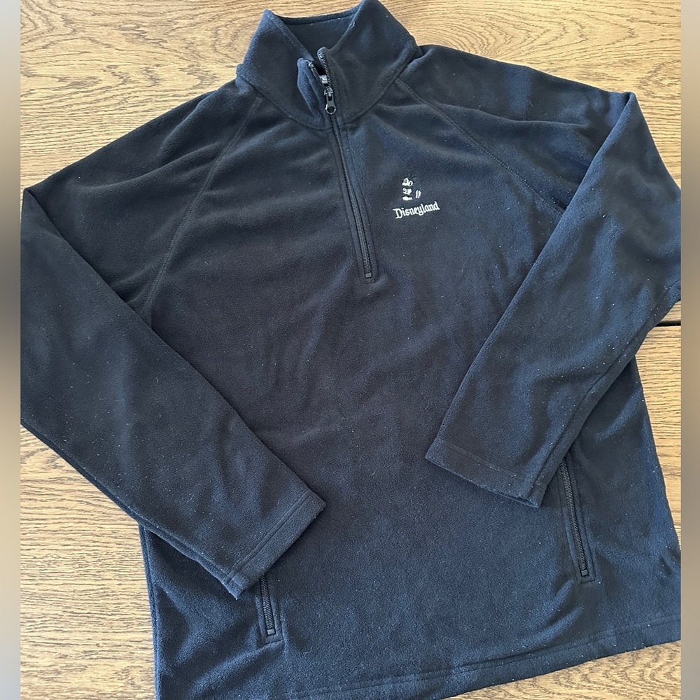 Disney Parks Black Fleece Pullover